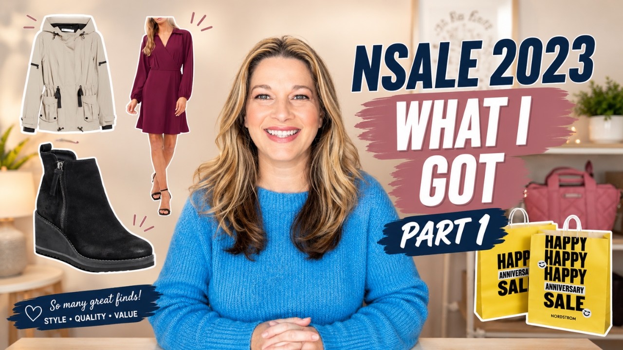 NORDSTROM ANNIVERSARY SALE 2023 WHAT I GOT | TRY ON HAUL PART 1 | FASHION FOR WOMEN OVER 40 | NSALE