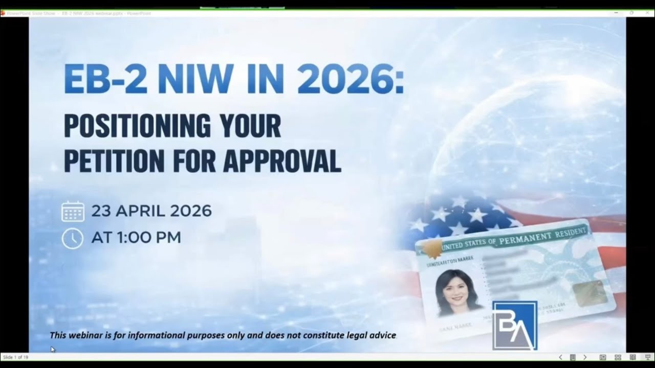 EB-2 NIW Secrets Revealed 🔥 How to Get a U.S. Green Card WITHOUT a Job Offer |