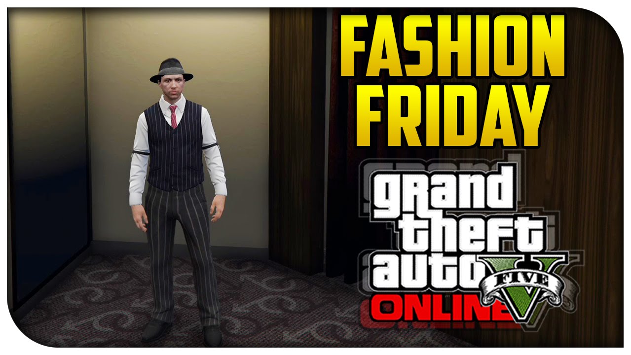 GTA 5 Online - FASHION FRIDAY! (The Detective, 11th Doctor & Hairpin Hipster) [GTA V Cool Outifts]