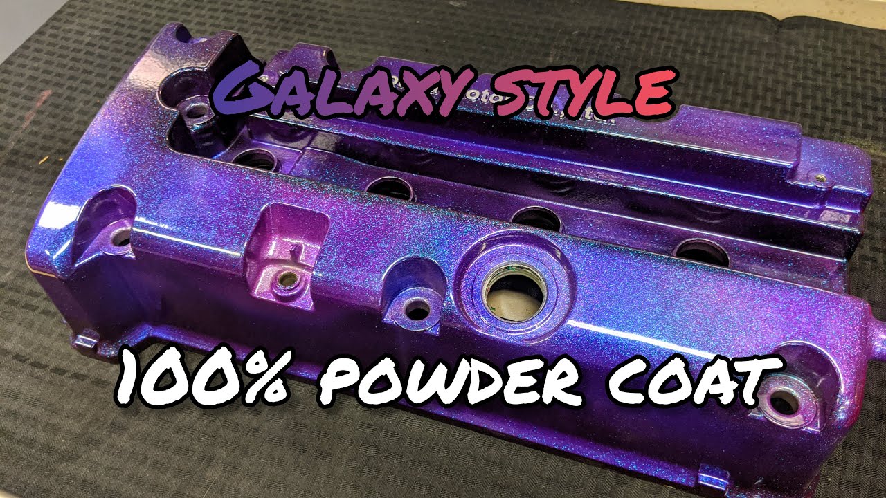 Galaxy theme in powder coating only, plus random valve covers - Ep 7
