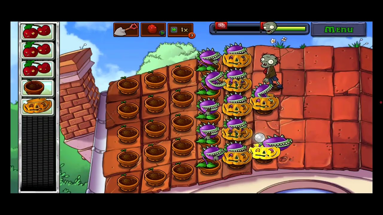 Plants vs. Zombies 1 | Level 5-5