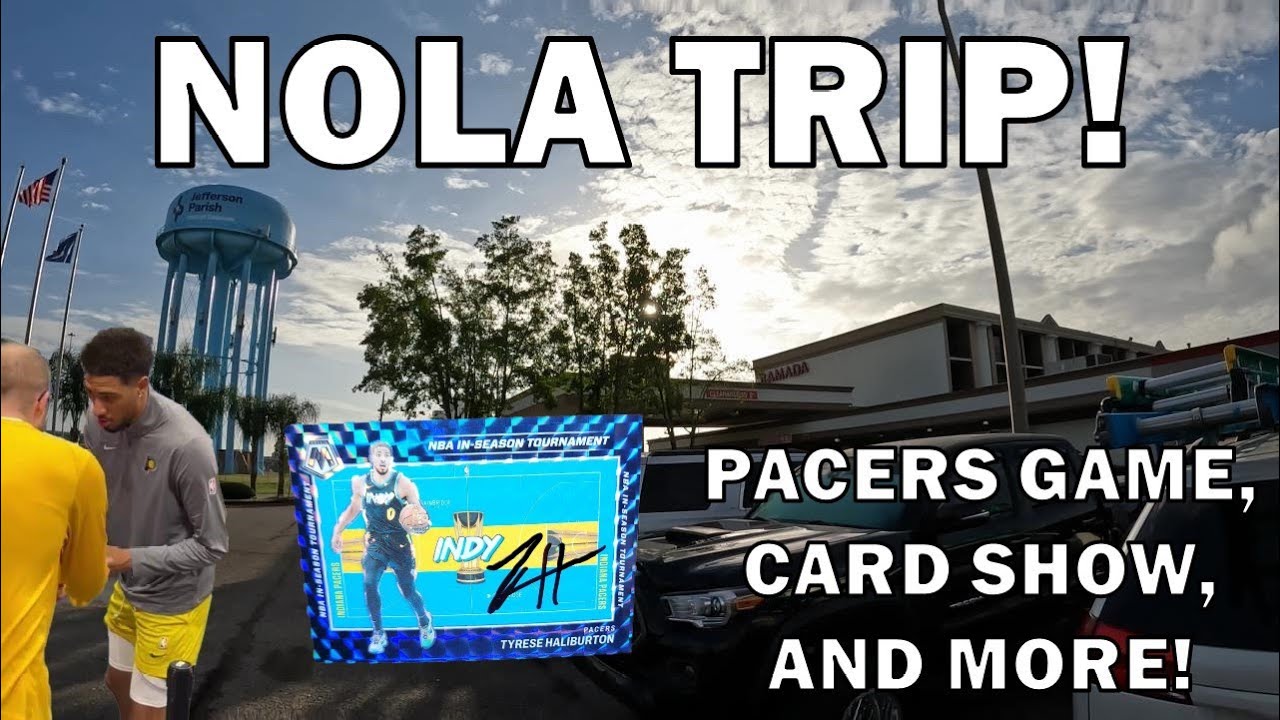Поездка на выходные в Новый Орлеан! ⚜️ Матч «Пэйсерс», автографы, карточки и многое другое! 🎷