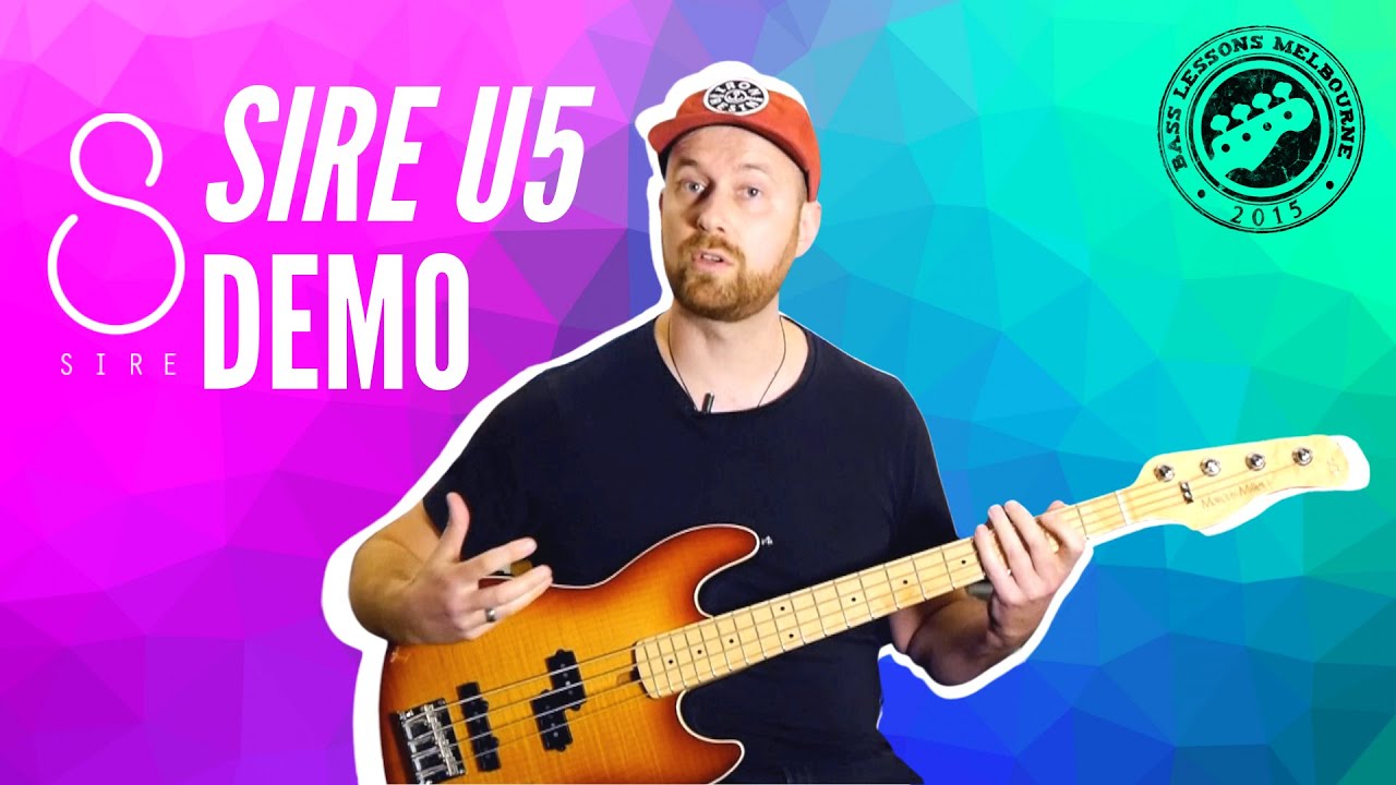 Демонстрация и обзор Sire U5 Marcus Miller Short Scale
