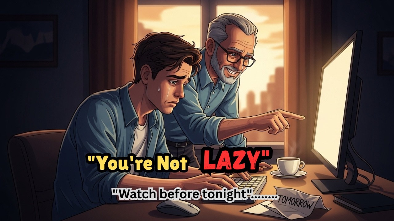 Why You Keep Procrastinating (It's Not Laziness) | Motivational Story