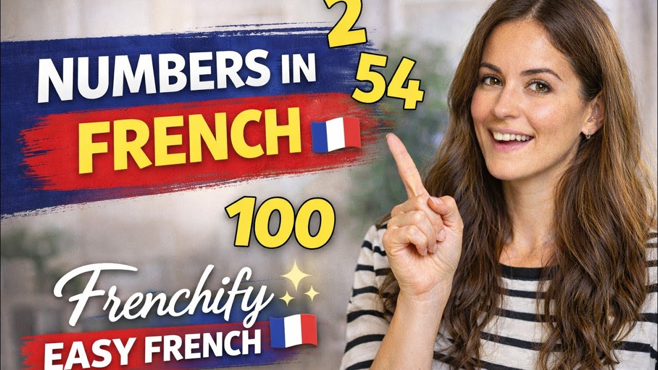 LES NOMBRES EN FRANÇAIS | MASTER FRENCH NUMBERS #frenchlanguage #easyfrench #learnfrench 