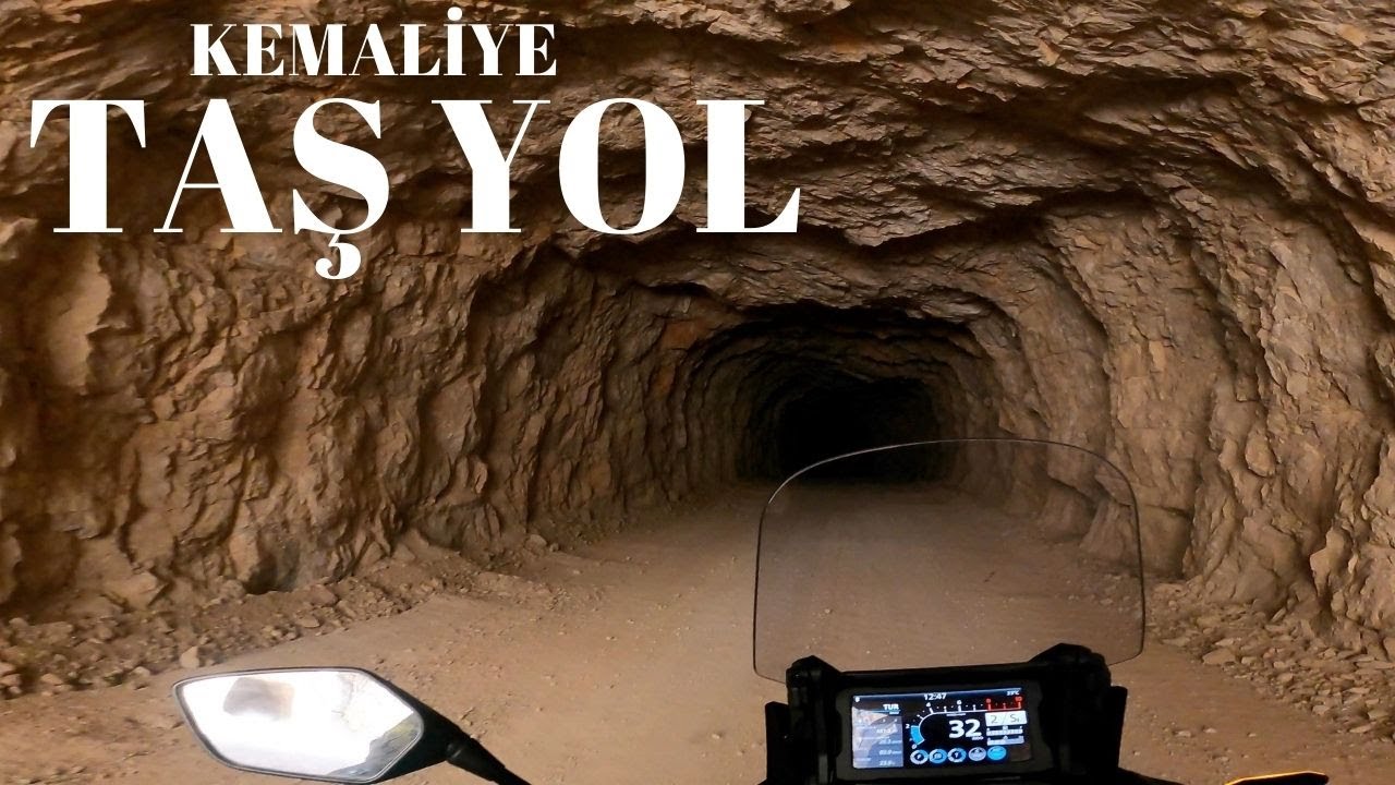 Kemaliye Taş Yol Motosiklet Turu - Karanlık Kanyon - 4k Kesintisiz Tamamı - Best Route Ever!