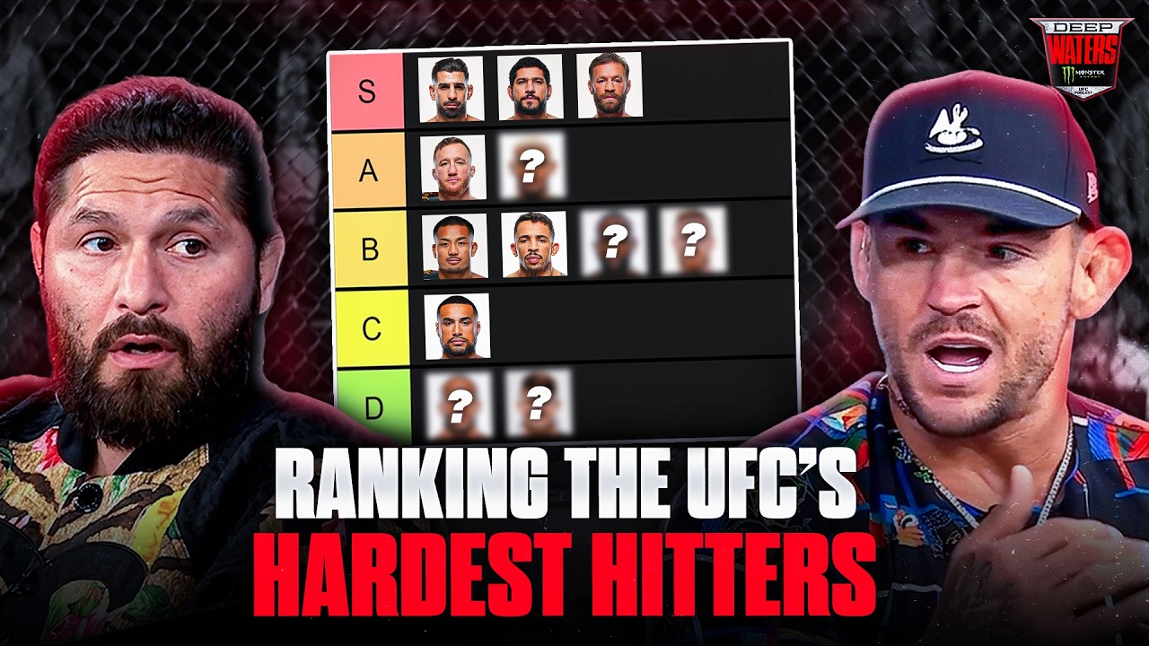 Jorge Masvidal, Dustin Poirier, Chris Weidman rank the Hardest Hitters in the UFC 🔥 | Deep Waters