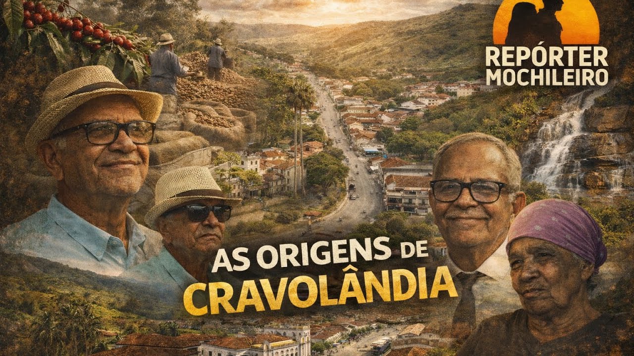 AS ORIGENS DE CRAVOLÂNDIA  | DA FAZENDA PALESTINA A CIDADE  | REPÓRTER MOCHILEIRO 