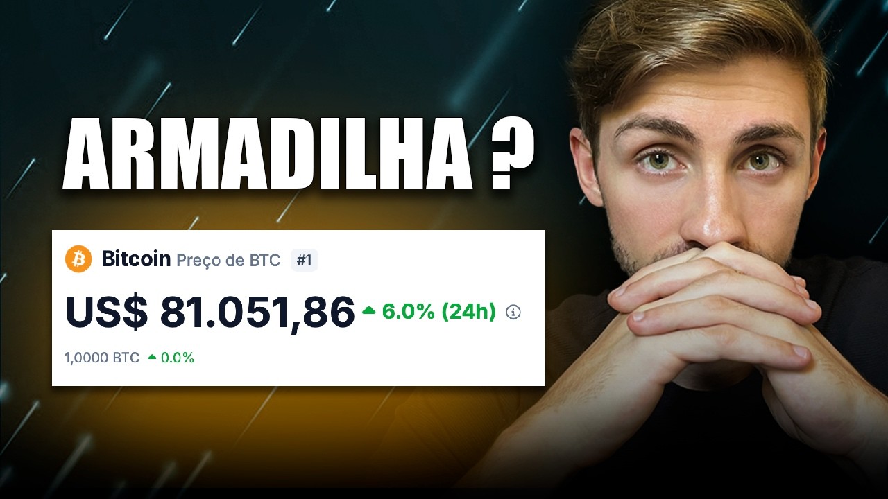 O BITCOIN EXPLODIU, MAS ESSA ALTA VAI DURAR ?