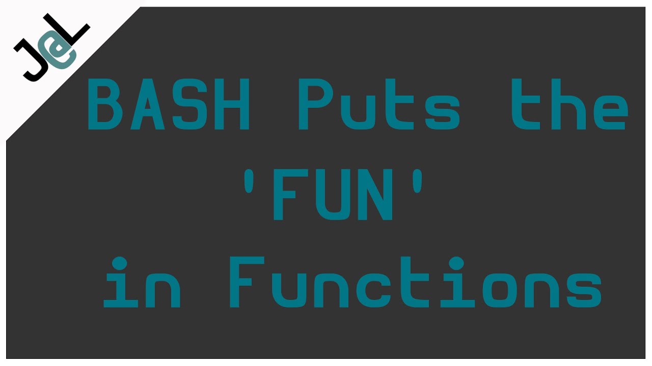Nothing cooler than BASH functions. ( Sorry I'm such a nerd )