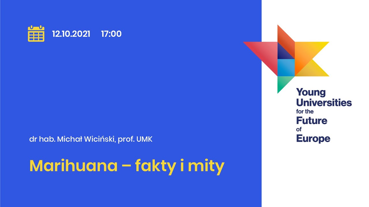 Marihuana, kannabinoidy i inne substancje psychoaktywne w ... - dr hab. Michał Wiciński, prof. UMK