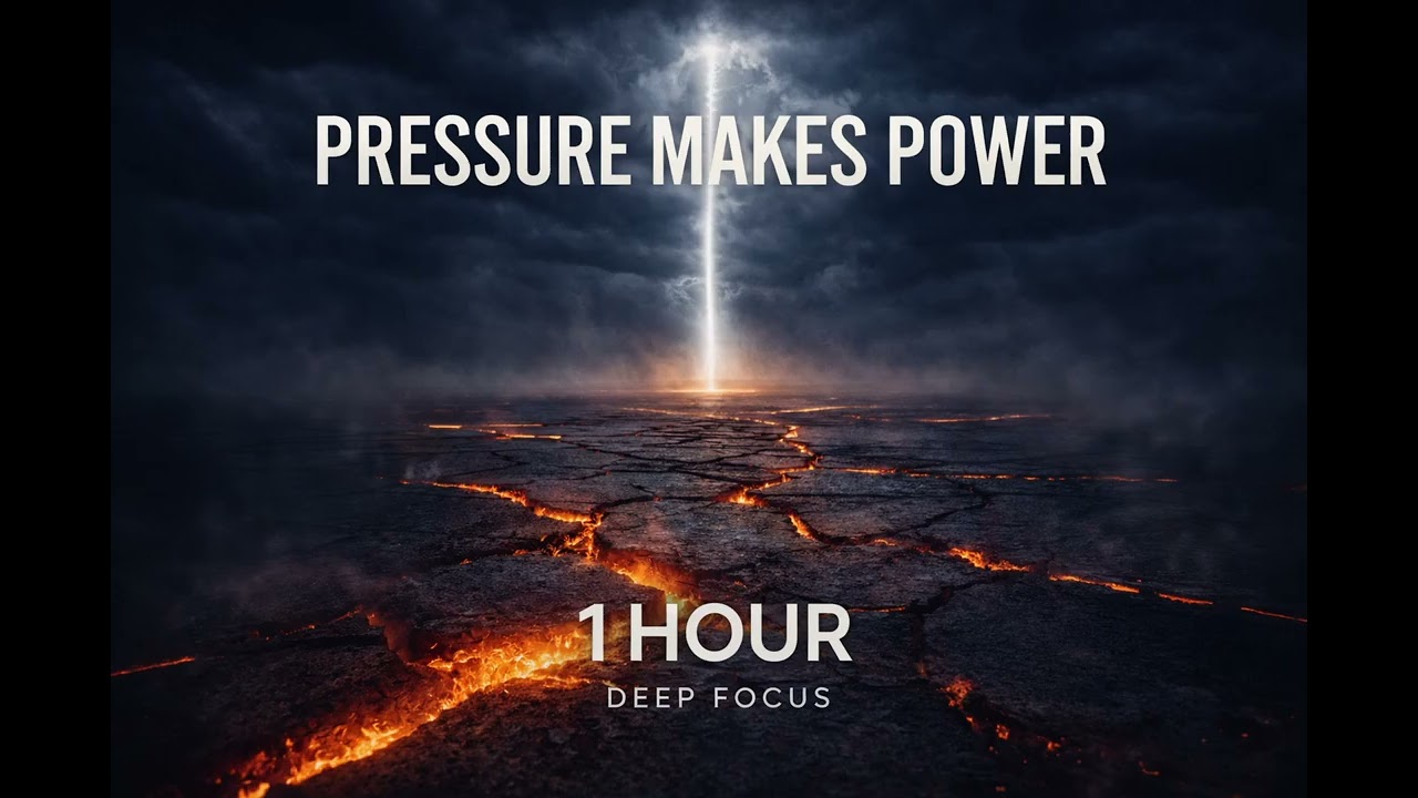 Perfect Deep Work Focus – PRESSURE MAKES POWER | 1 Hour Concentration Looped Music
