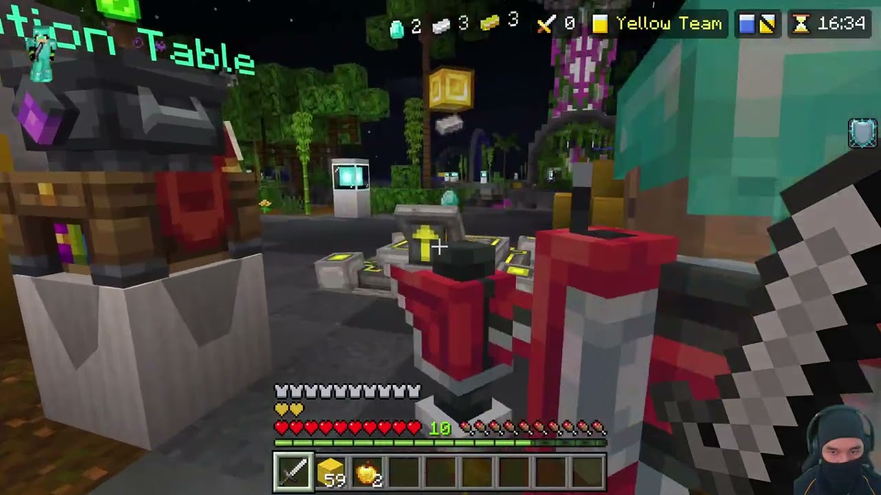 hari/day 221: minecraft bedrock bedwars
