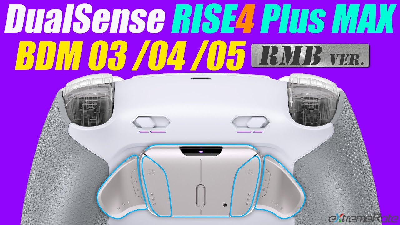 eXtremeRate PS5 RISE4 Plus MAX Remap Kit RMB Version for BDM 030 040 050 Installation Guide