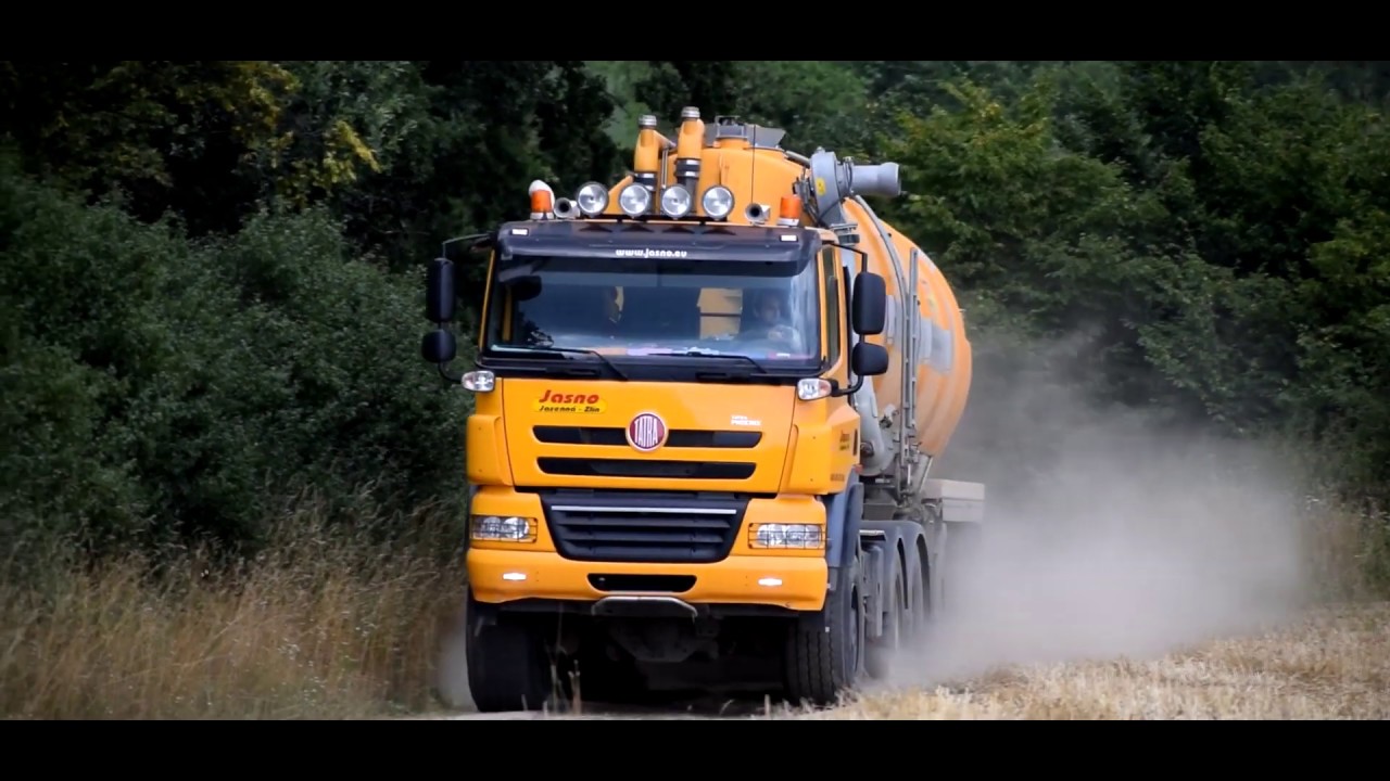 JASNO TEAM - Vredo VT7028-3 + Volmer 9m, 4x TATRA Phoenix Agro + Kotte 32 000l