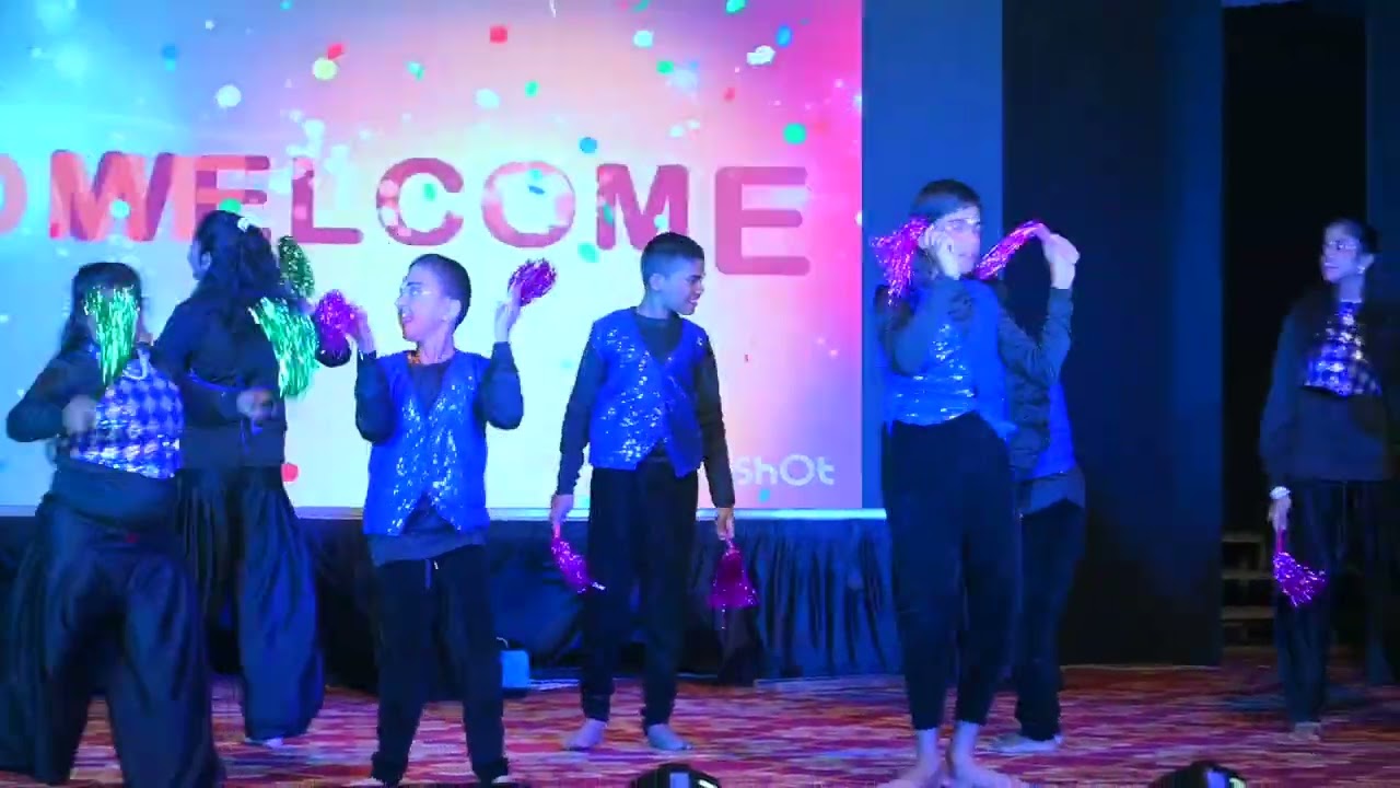 Welcome Dance by our kids
