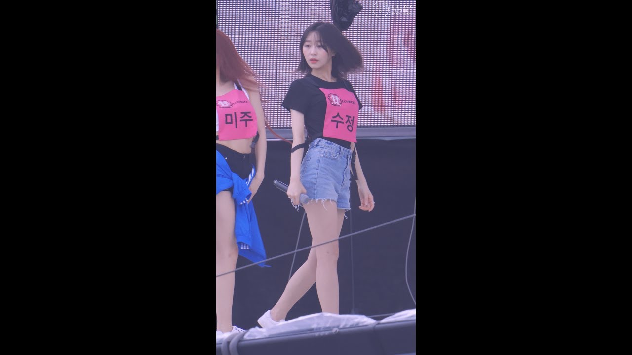 190727 러블리즈(Lovelyz) 류수정(RyuSujeong) 드라이리허설(그우사우+아츄) 직캠(Fancam) @보령 쇼! 음악중심