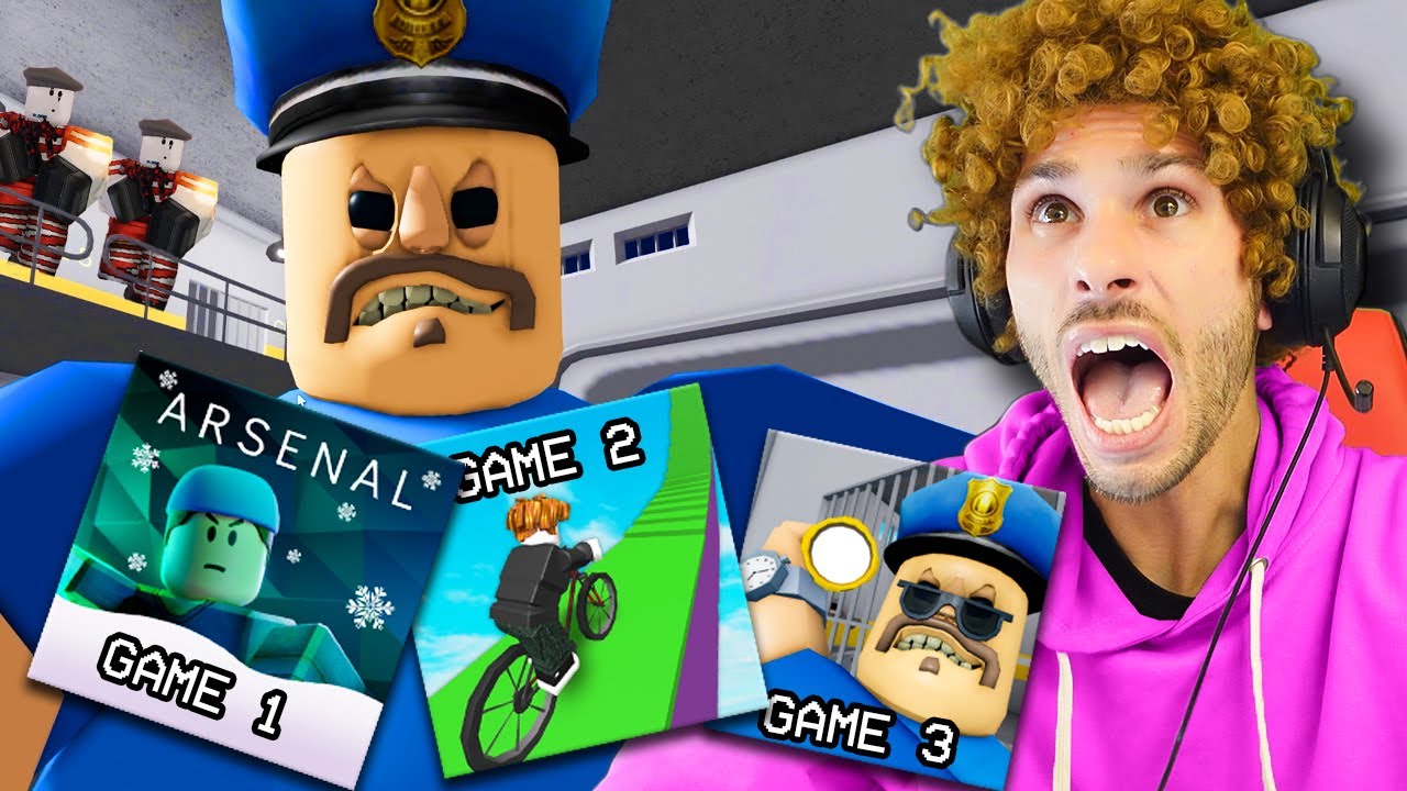 Играем в самые ПОПУЛЯРНЫЕ ИГРЫ ROBLOX!