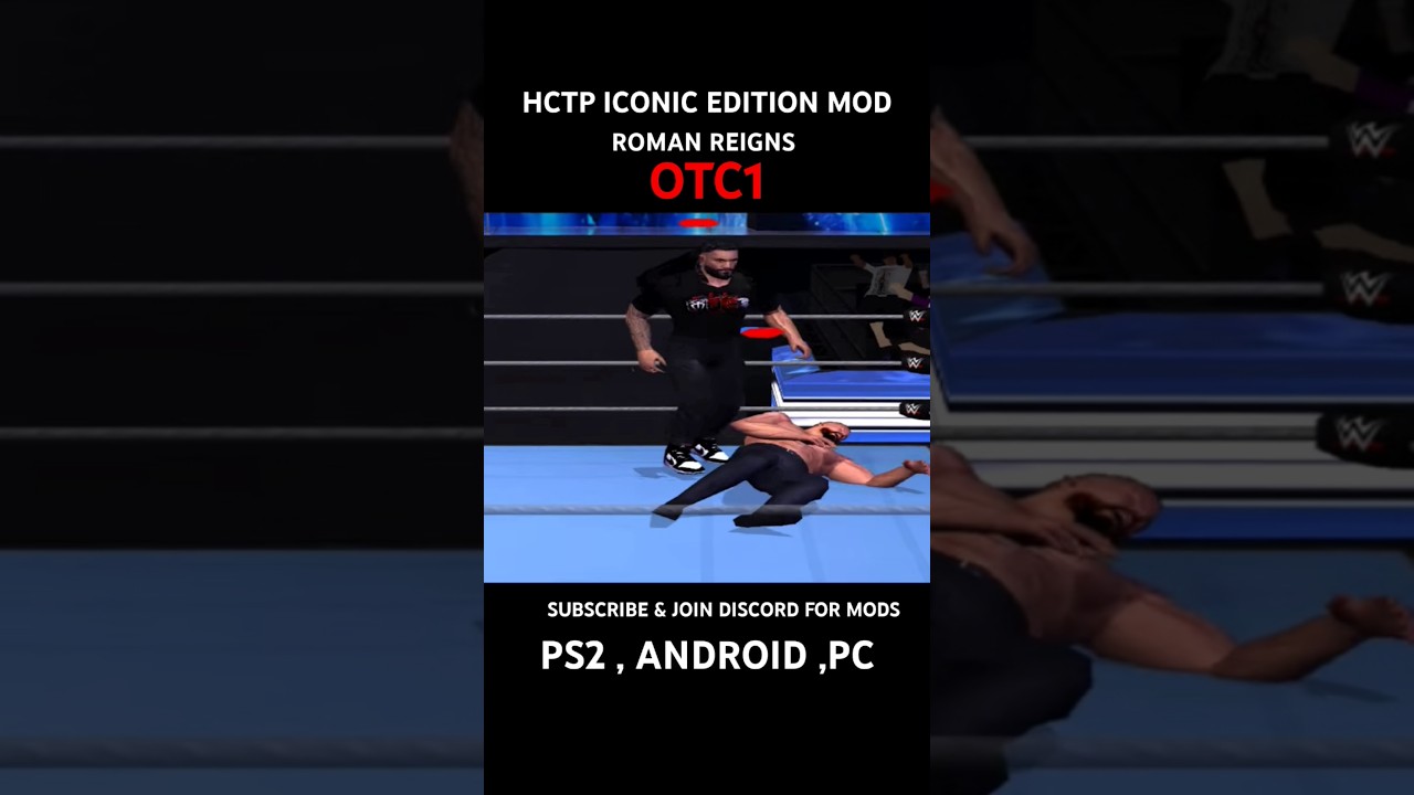 WWE HCTP mod Roman Reigns OTC1 2k25| SmackDown Here Comes the pain mods #wwe #wwemods