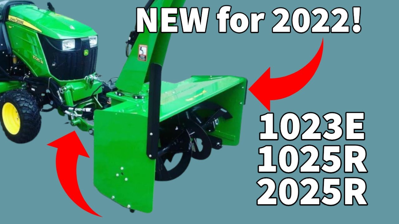 4 НОВЫХ передних навесных устройства John Deere 1025R — 1023E 2025R, передняя 3-точечная навеска