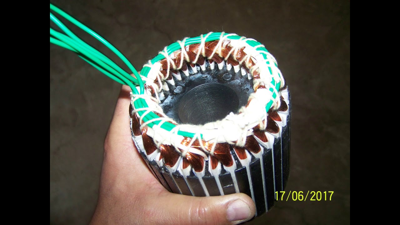 CONDENSOR FAN MOTOR REWINDING