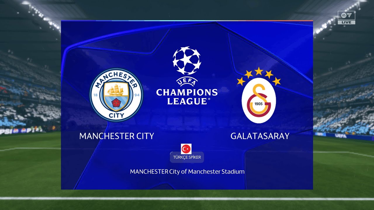 FC 26|GALATASARAY - M.CİTY|Şampiyonlar ligi 8. hafta maçı|Türkçe spiker
