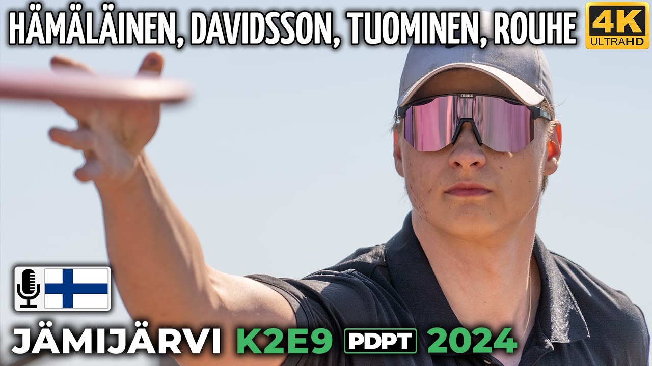 Jämijärvi K2E9 Pro Tour 2024, Lauri Hämäläinen, Daniel Davidsson, Rasmus Tuominen, V. Rouhe, PDPT