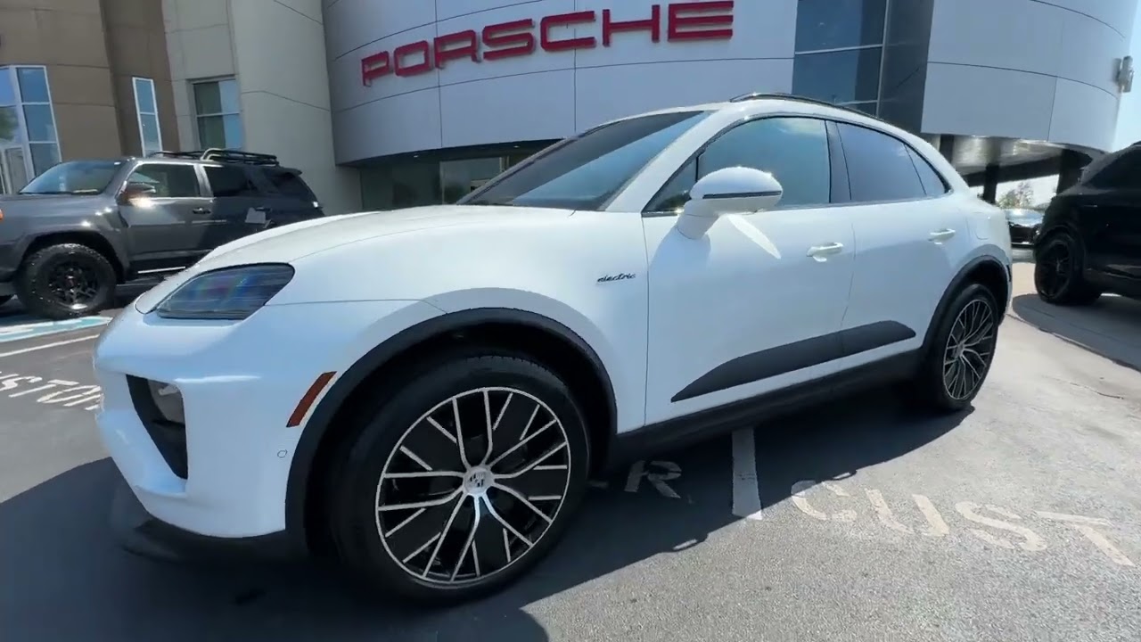 The New Macan EV features, air suspension, deeper dive