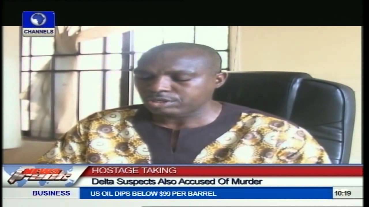 DSS Parades Kidnap Suspects In Delta