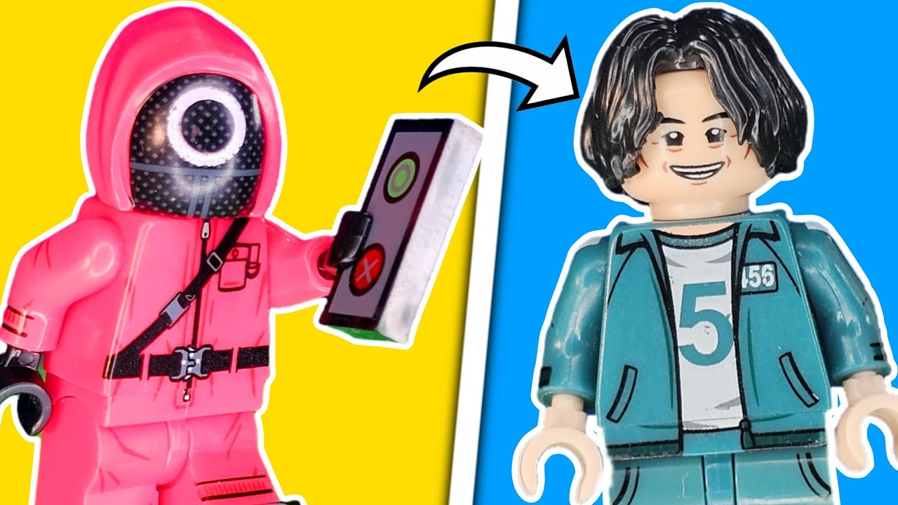 I built EVERY Squid Game Character In LEGO...