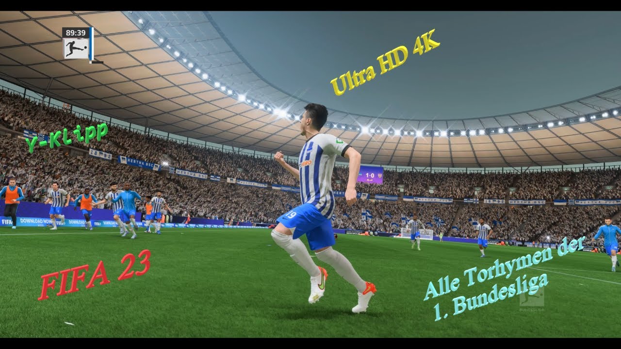 Alle Torhymnen der 1. Bundesliga im letzen FIFA 23! nachstellen | FIFA 23 | 22/23 | 4K !