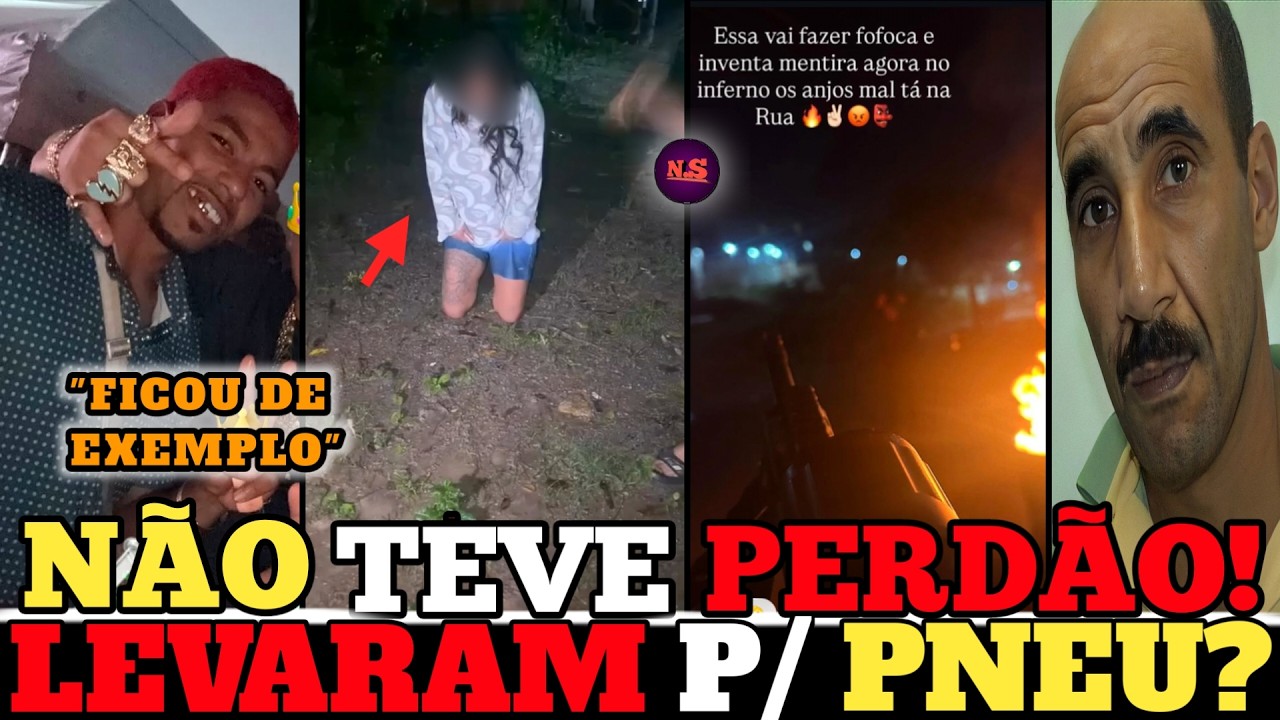 Rabic&oacute; Levou Ela Pro Tribunal e Queima Viva no complexo do salgueiro Chocando as Redes Sociais