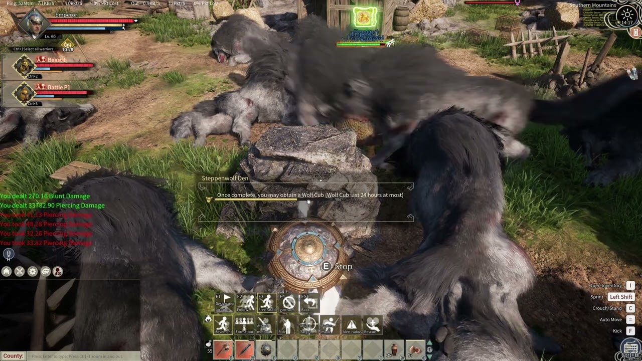 Myth of Empires Beast Lord Steppenwolf Easy Location