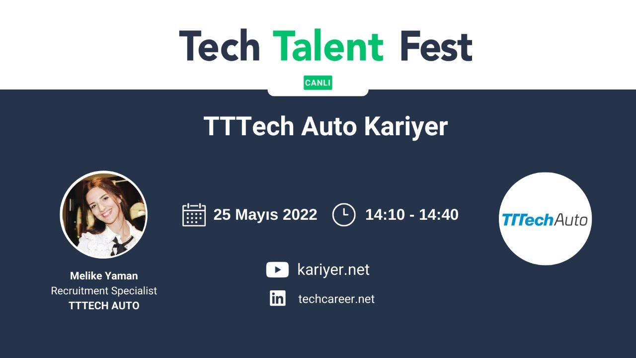 Tech Talent Fest - TTTech Auto Kariyer