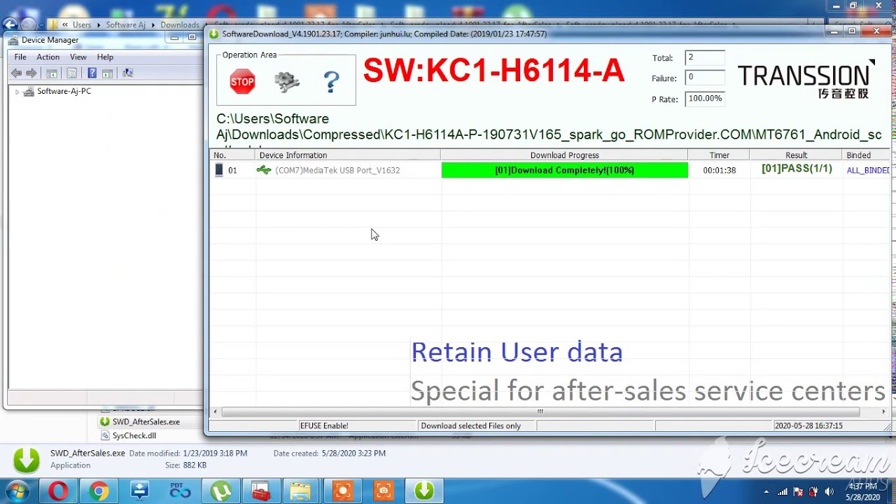 tecno kc1 16+2 a hang on logo  done