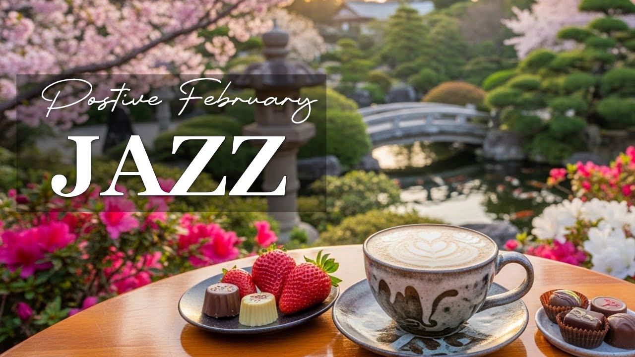 Positive February Jazz ☕ Soothing Bossa Nova Piano & Exquisite Coffee Jazz Music for Work & Focus
