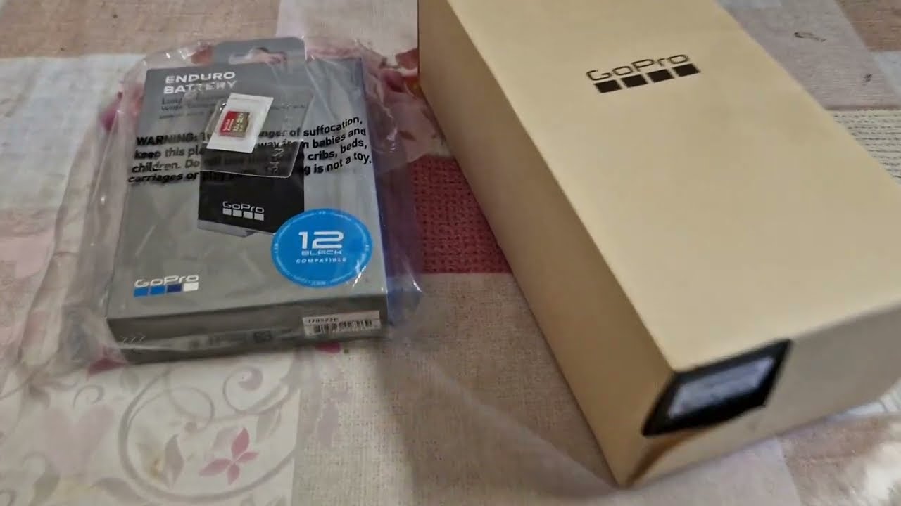 unboxing go pro 12 făcut de un total începător și nepriceput
