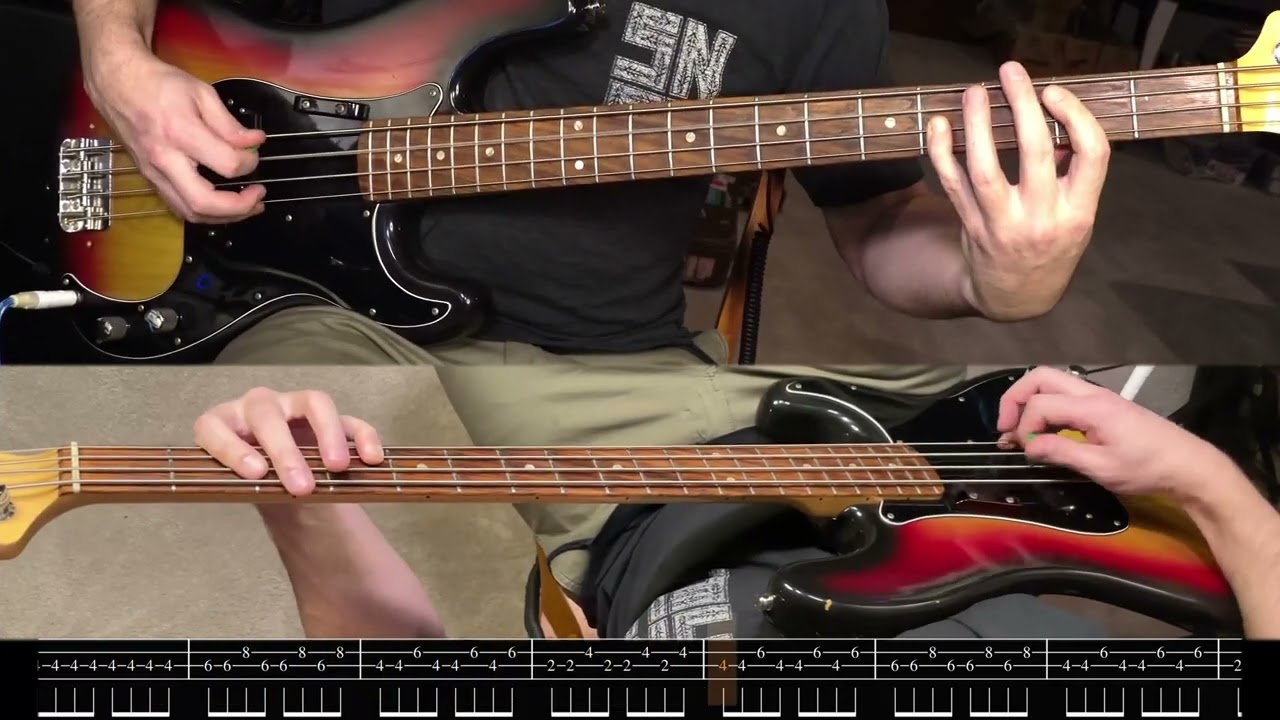 Blink 182 - What's My Age Again? - Bass Playthrough With Tab