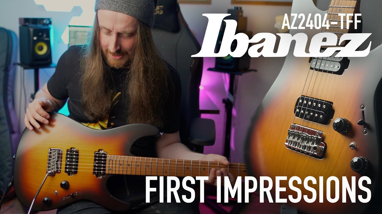 Первые впечатления от Ibanez AZ2402