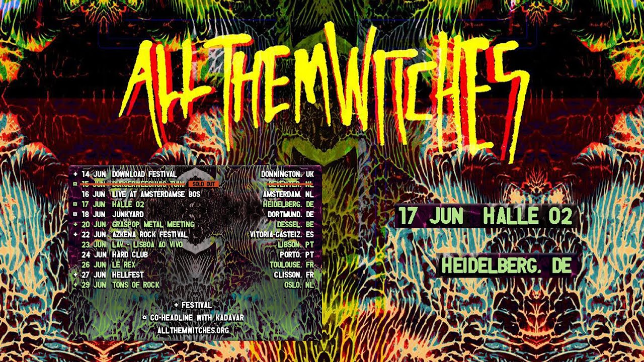 All Them Witches - live @ halle02, Heidelberg, Germany - 17.06.2024 (AUDIO)
