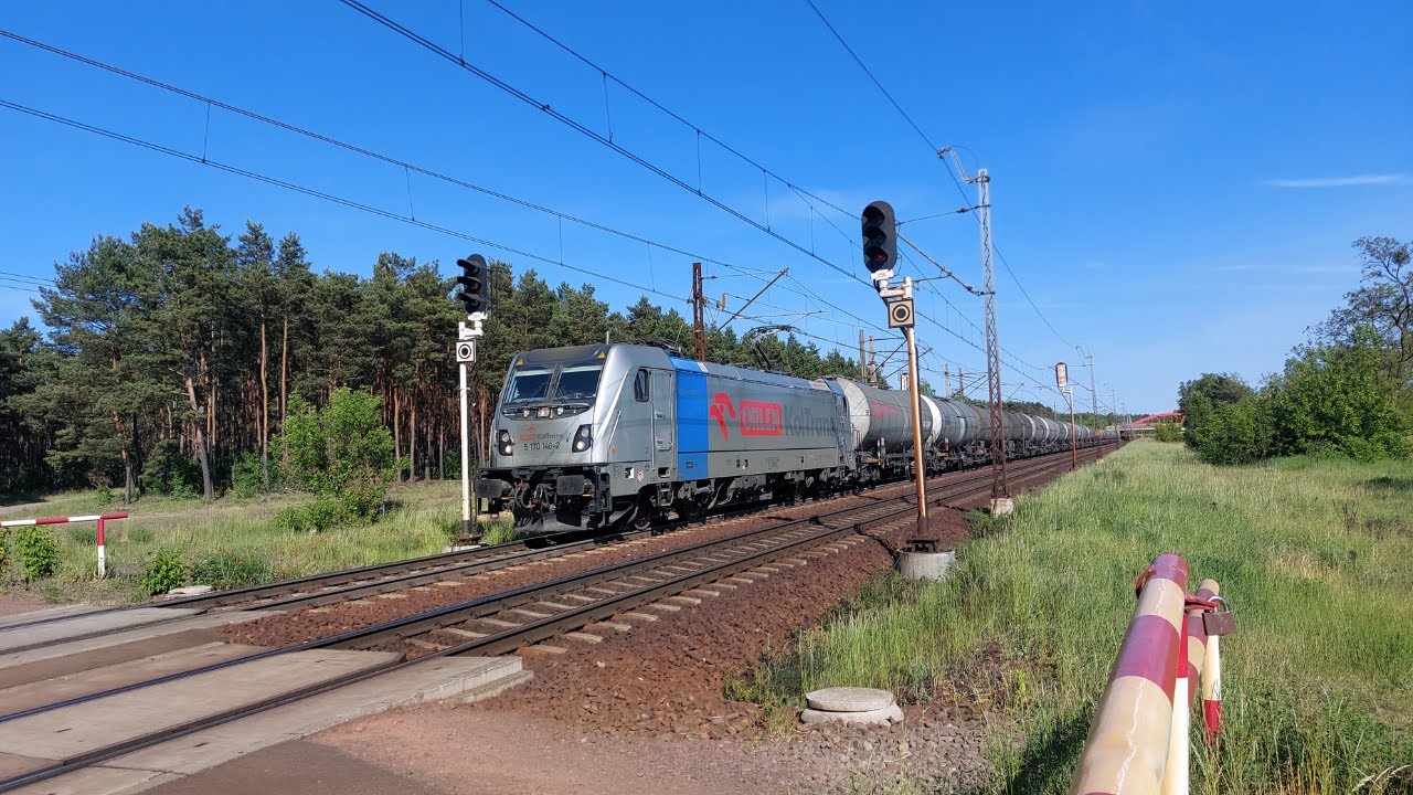 5 170 146-2 KolTrans ze składem cystern GATX przemierza kolejne kilometry lk.201 4K