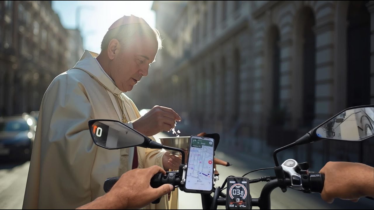 FUI PROCURAR UM PADRE PARA FAZER UM EXORCISMO NA BIKE #entregas