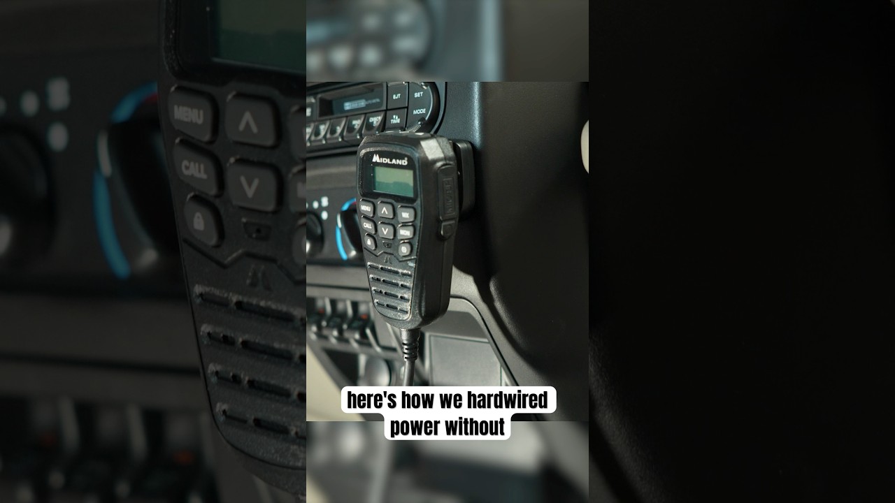 How to Hard Wire a GMRS Radio in a Jeep!
