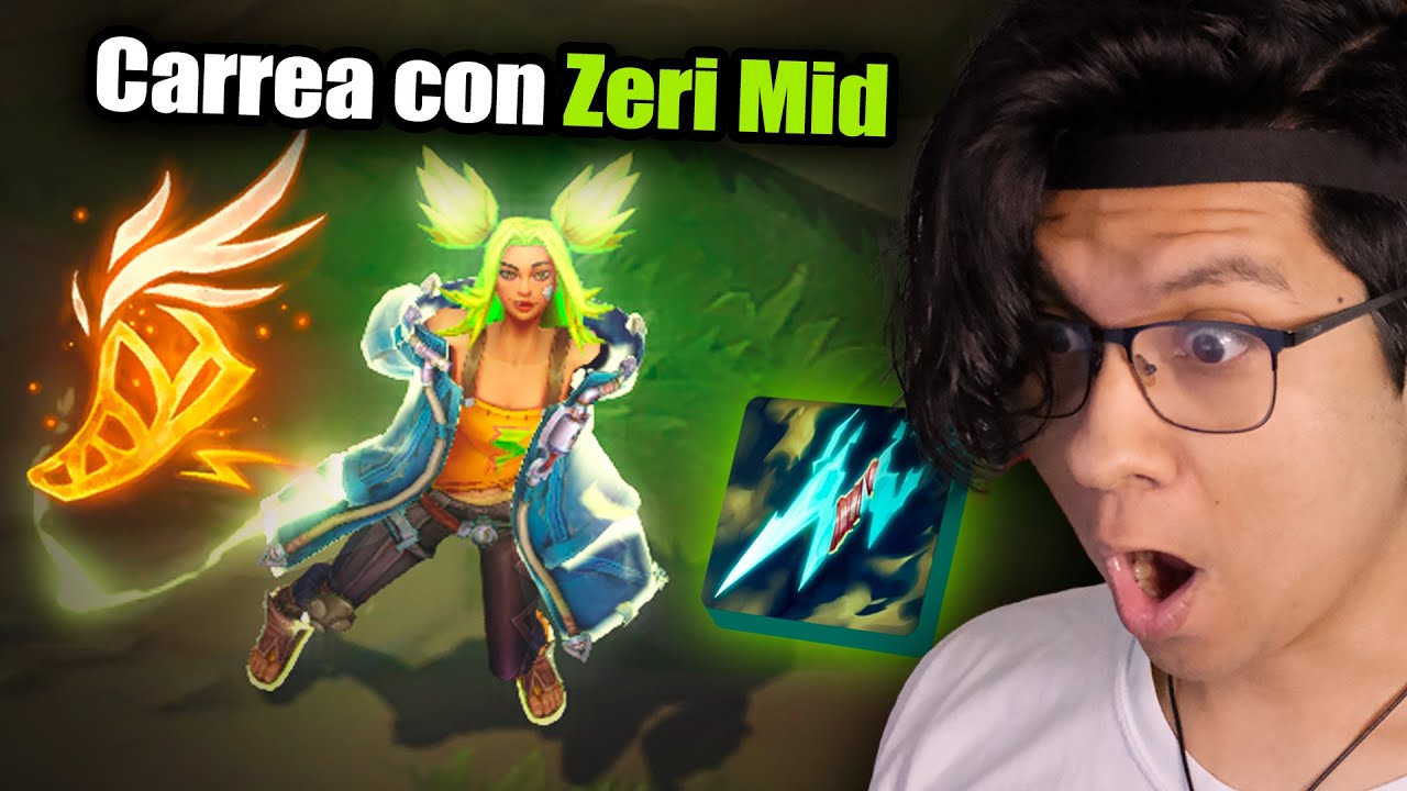 ASI SE CARREA CON ZERI MID EN RANKED (EL NUEVO META)