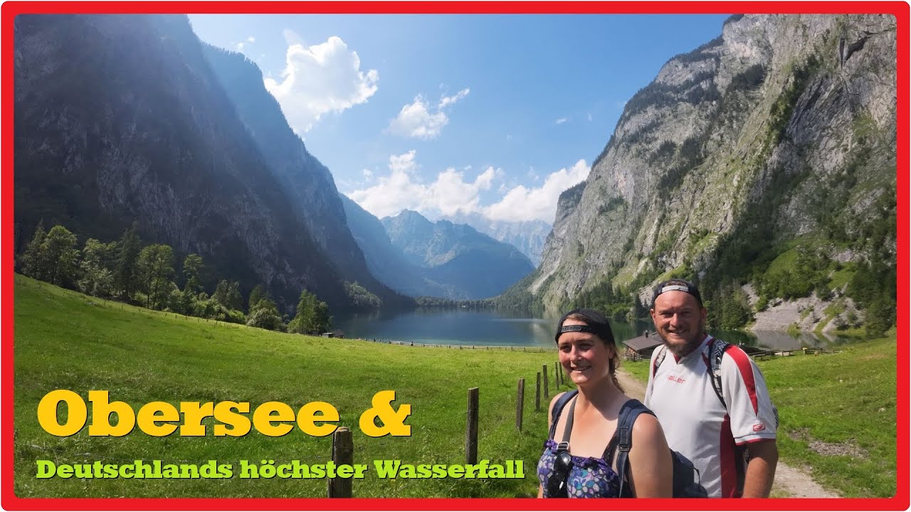 Obersee mit R&ouml;thbachfall und Fischunkelalm | K&ouml;nigssee | Wandern im Berchtesgadener Land [2,7K]
