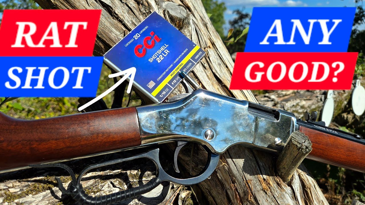 22lr RAT SHOT TESTING!