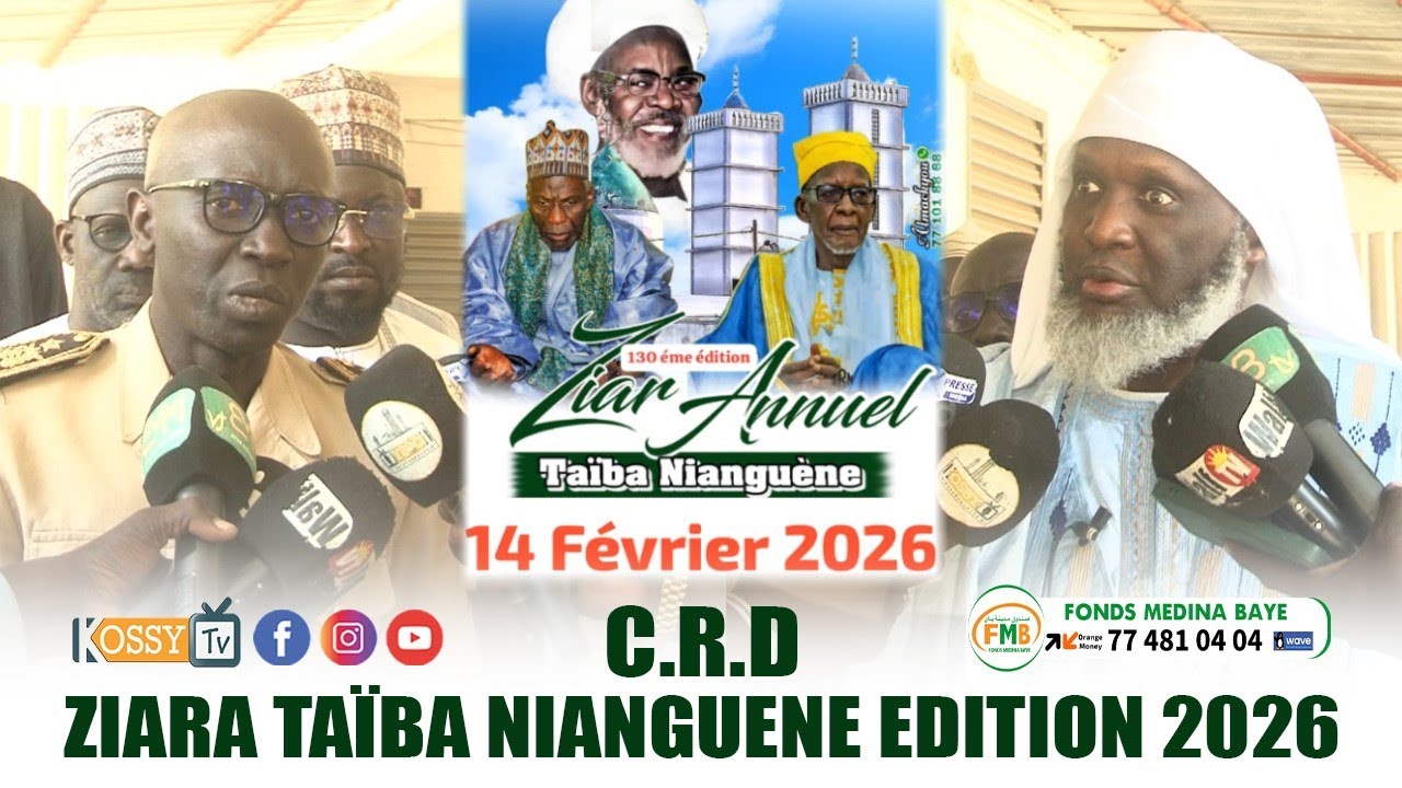 Réunion Préparatoire Sur la 130éme Édition de la Ziar Annuel de Taïba Nianguéne
