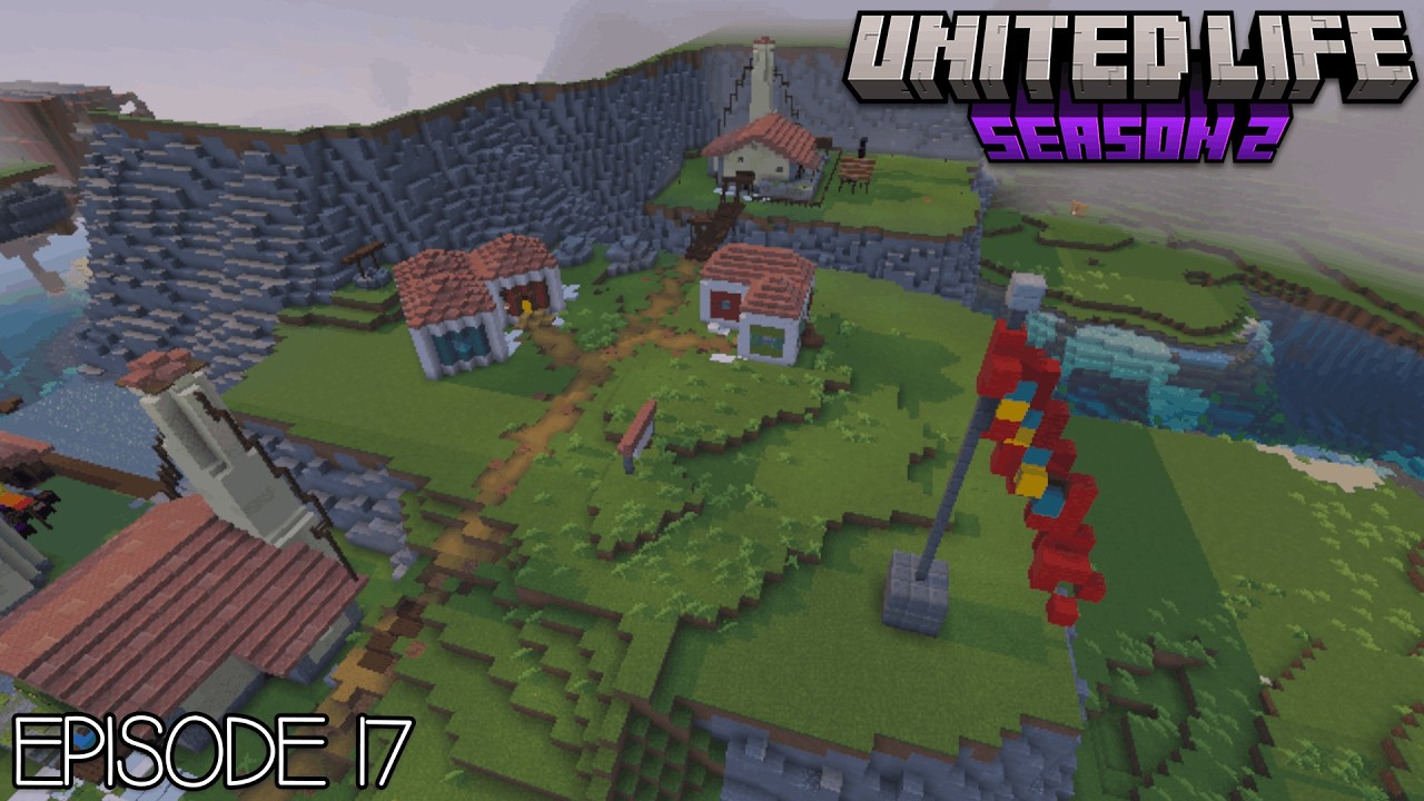 Создание уникального ландшафта для моей зоны в стиле Zelda в Minecraft! | United Life SMP S2 Эпиз...