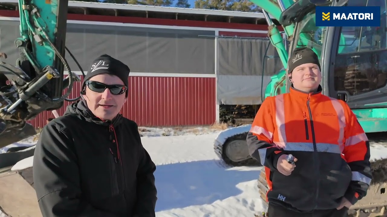 Asiakastarina: Salaojitus Leppinen Oy