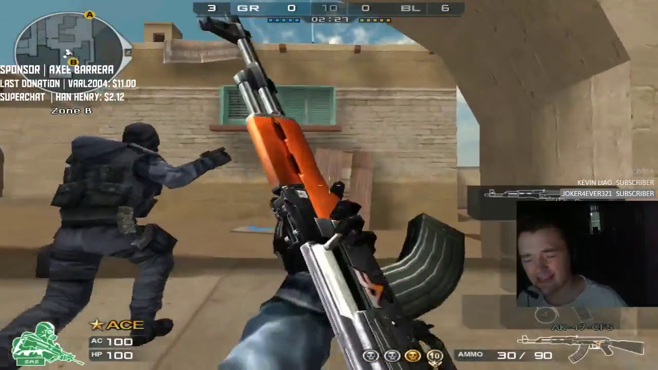 [Gameplay]30 kill Scrim - CrossFire Stream Highlights